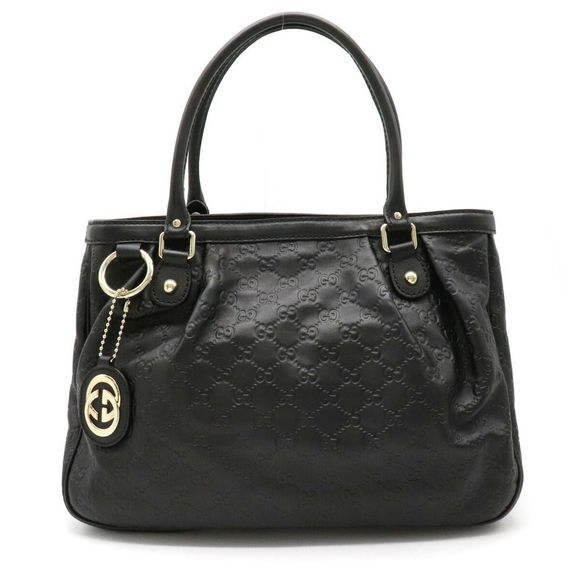 Gucci Shima Suki Shoulder Bag Black Gold Hardware - Picture 1 of 8